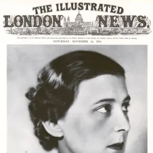 Royal Wedding Print 1934 - Princess Marina of Greece Royal Wedding Print 1934 - Princess Marina of Greece