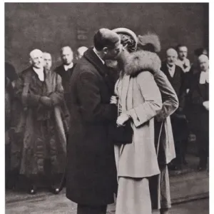Royal Wedding 1934 Print: Princess Marina's Arrival at Dover Royal Wedding 1934 Print: Princess Marina's Arrival at Dover