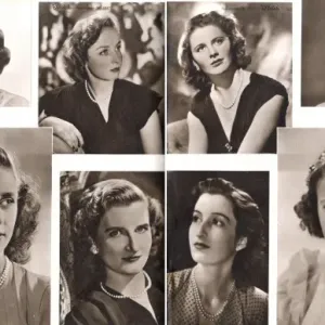 Royal Wedding 1947 Print - Bridesmaids Attending Princess Elizabeth Royal Wedding 1947 Print - Bridesmaids Attending Princess Elizabeth