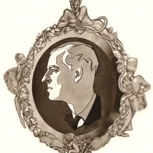 Royal Wedding Print 1947 - Prince Philip Royal Wedding Print 1947 - Prince Philip