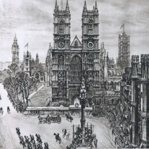 Royal Wedding 1947. The Scene at Westminster Royal Wedding 1947. The Scene at Westminster