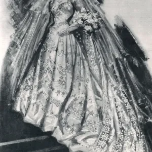 Mariage Royal 1947. La Robe de Mariée. Mariage Royal 1947. La Robe de Mariée.