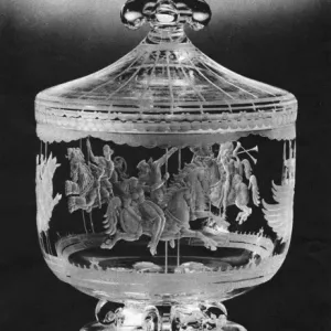 Steuben Glass Casket Vase Print Steuben Glass Casket Vase Print