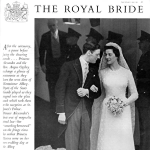 Royal Wedding 1963 - the royal bride