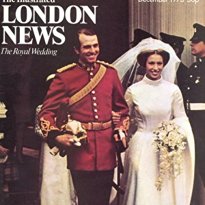 Royal Wedding 1973 - ILN front cover