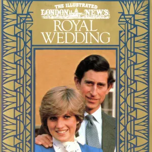 Royal Wedding 1981 - ILN front cover