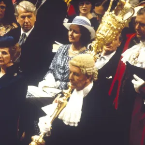 Royal wedding 1981 - Margaret Thatcher