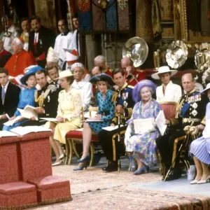 Royal Wedding Print 1986 Royal Wedding Print 1986