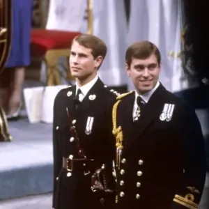 Print of Royal Wedding 1986: Prince Andrew and Lady Sarah Print of Royal Wedding 1986: Prince Andrew and Lady Sarah