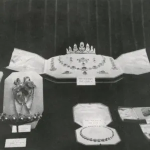Royal Wedding Presents at St James's Palace - Jewels Print, 1934 Royal Wedding Presents at St James's Palace - Jewels Print, 1934