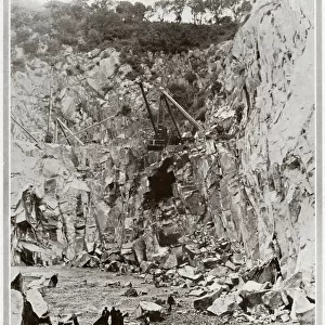 Rubislaw Quarry in Aberdeen 1909