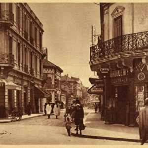 Rue de Barcelone, Bizerte (Bizerta), Tunisia, North Africa
