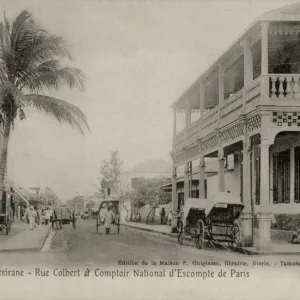 Rue Colbert in Antsirabe, Madagascar