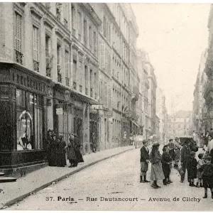 Rue Dautancourt, Paris, France