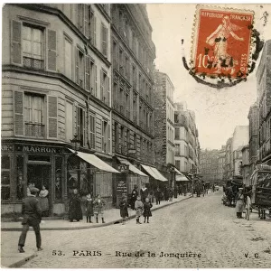 Rue de la Jonquiere, Paris, France