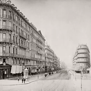 Rue de Noailles, Marseille, France, c. 1890
