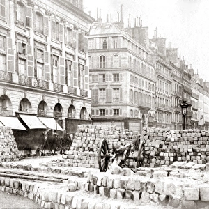 Rue Royale, Paris Commune 1871