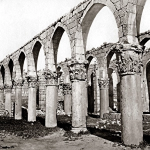 ruins Damascus circa 1880s