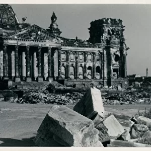 Ruins of the Reichstag, Berlin, Germany