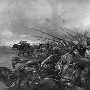 Rush of the Bengal Lancers, 1914