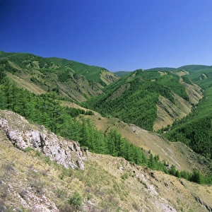 Russia - Sengilen mountain range slopes