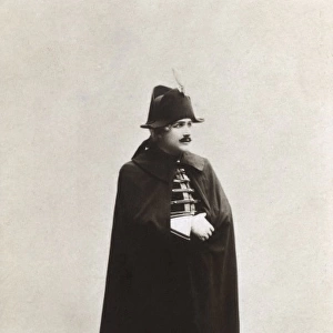 Russian actor in the role of Denis Vasilyevich Davydov