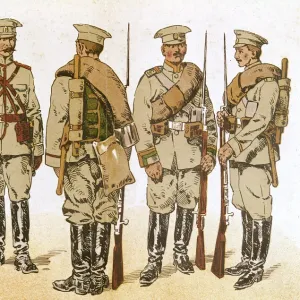 Russian army uniforms, WW1