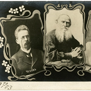 Russian Literary Giants - Chekov, Tolstoy and Gorky