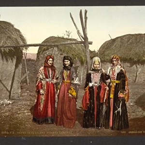 Russian types of Tartar, (i. e. Tatar), women of the Caucasu