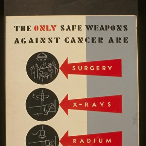 The only safe weapons against cancer are surgery, x-rays and