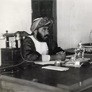 SAID BIN TAIMUR Sultan of Muscat (later renamed Oman), when Regent. He was Sultan from 1932 to 1970. He wanted to modernise Oman, but the imam opposed this. Date: 1910 - 1972