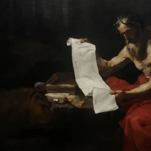 Saint Jerome, 1646, by Jusepe de Ribera (1591-1652)