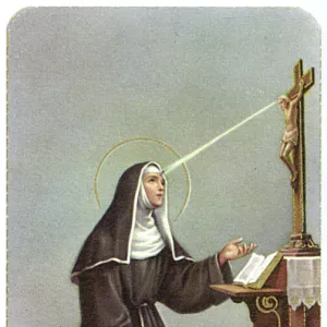 Saint Rita Praying