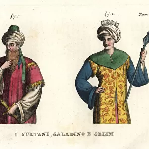 Saladin, first Sultan of Egypt, and Selim