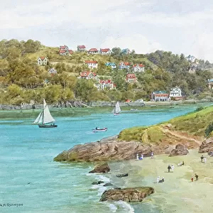 Salcombe, Devon, viewed from Sunny Cove
