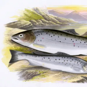 Salmo cambricus, or Young Salmon