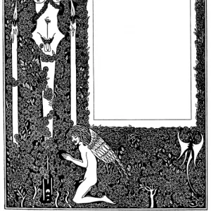 Salome title page by Aubrey Beardsley