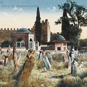 Salonica, Fortifications at the Turkish cemetery