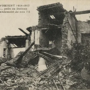 Salonika - damage after French attacks