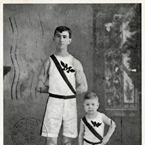 Sammy Mellor and his son, the greatest marathon runnner of t