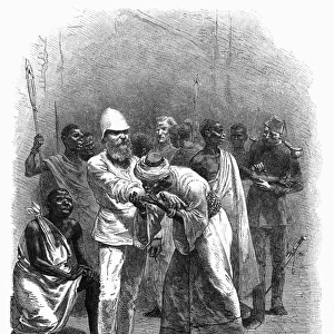 Samuel Baker, explorer, and King Rionga