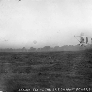 Samuel Cody flying the British Army Aeroplane No 1