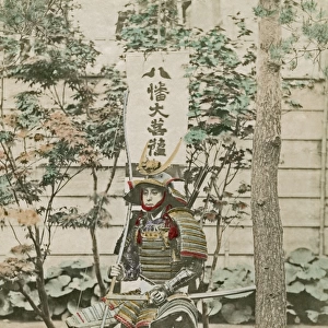 Samurai in armour, Japan
