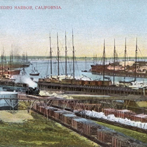 San Pedro Harbour, California, USA