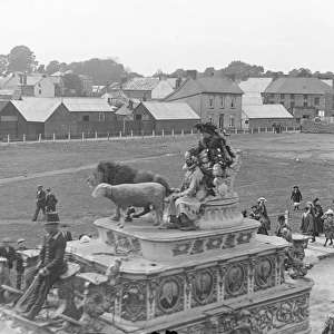 Sangers Circus parade, Haverfordwest, South Wales