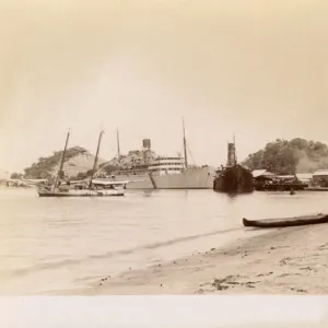 Santa Marta harbour, Colombia, Central America