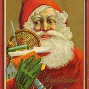 Santa and Presents Santa and Presents