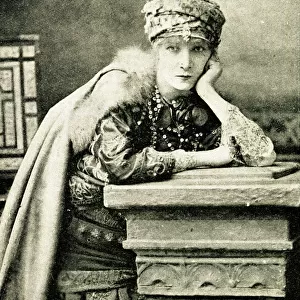 Sarah Bernhardt, French actress, as Theodora