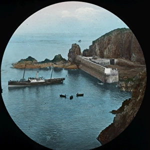 Sark - Outside the Harbour