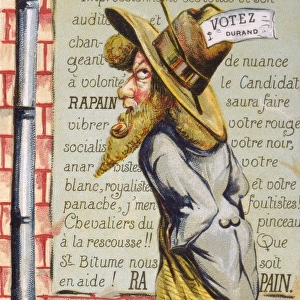 Satire on the 1906 elections in France